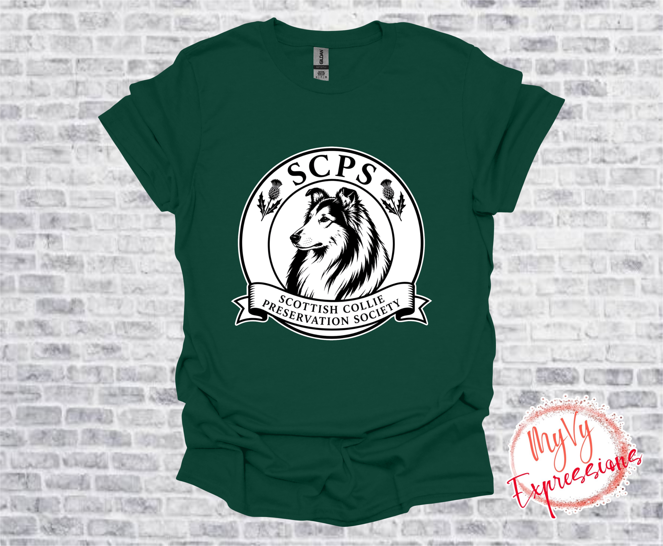 SCPS Tee — Full Front Logo